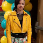 Billie Yellow Biker Jacket