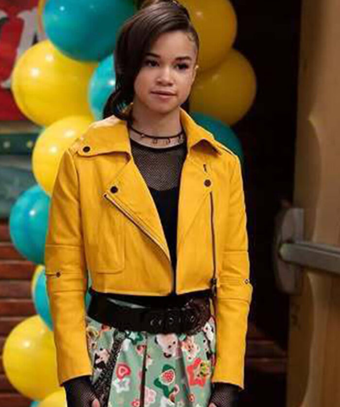 billie-wizards-beyond-waverly-place-biker-leather-jacket Billie Yellow Biker Jacket
