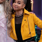 Billie Yellow Biker Jacket