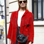 Constance Jablonski Fringe Jacket