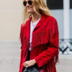 Constance Jablonski Fringe Jacket