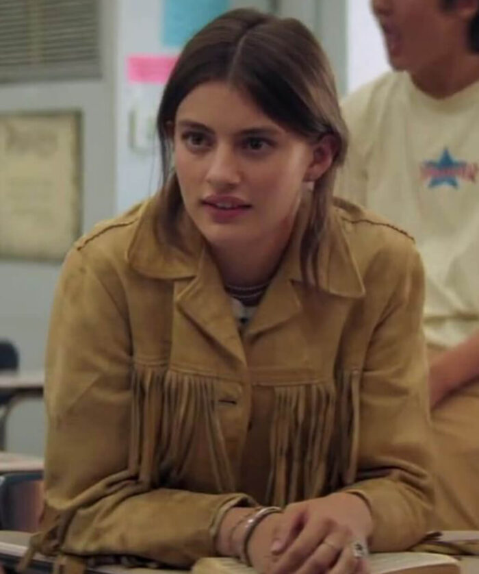Diana Silvers Fringe Jacket