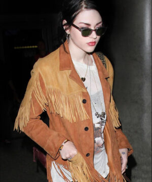 Frances Bean Cobain Fringe Jacket
