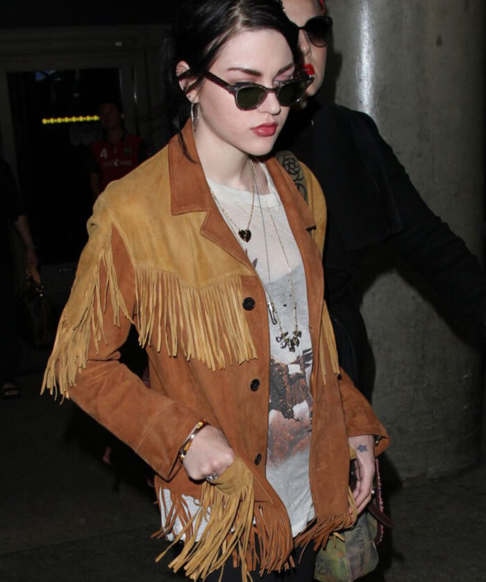 Frances Bean Cobain Fringe Jacket