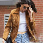 Kendall Jenner Fringe Jacket