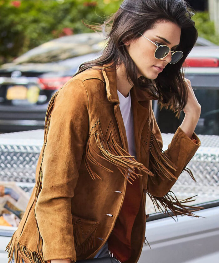 Kendall Jenner Fringe Jacket