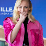 Sophie Turner Pink Jacket