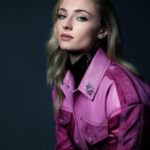 Sophie Turner Pink Jacket