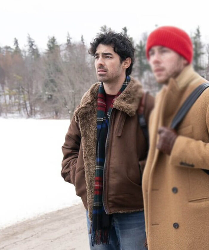 Joe Jonas Brown Jacket