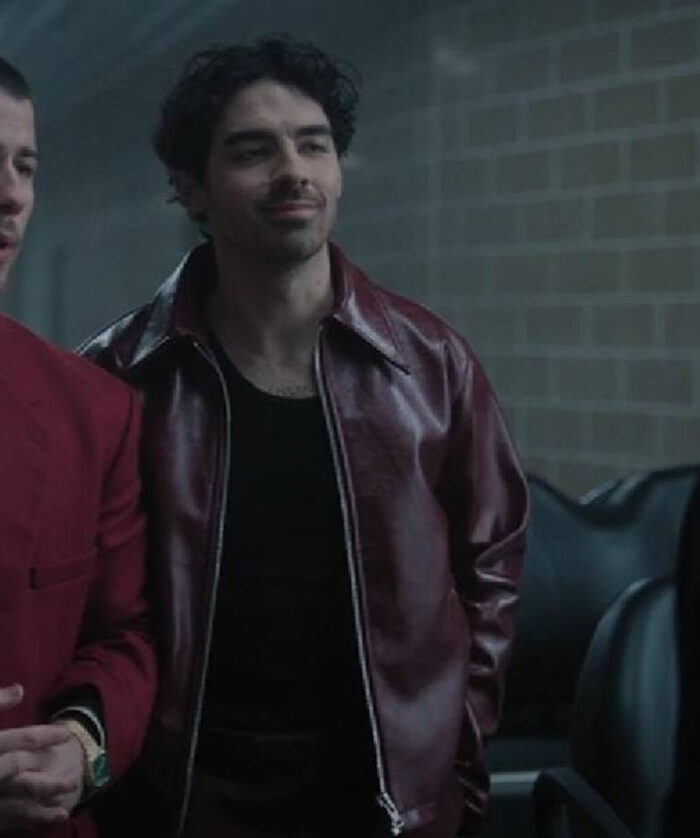Joe Jonas Leather Jacket