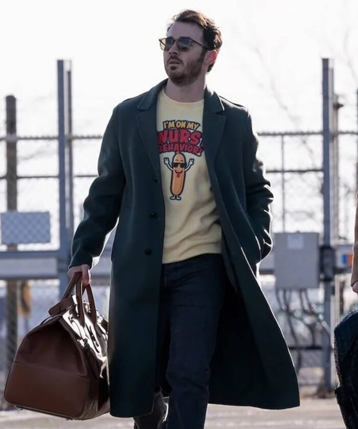 Kevin Jonas Green Coat