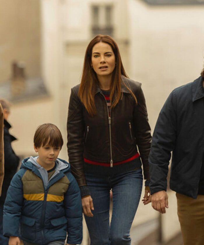 Michelle Monaghan Leather Jacket