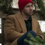 Nick Jonas Brown Coat