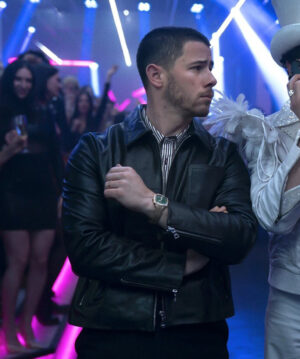 Nick Jonas Leather Jacket