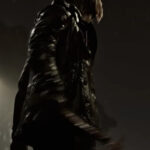 RE9 Leon Kennedy Resident Evil Requiem Hooded Leather Jacket Men