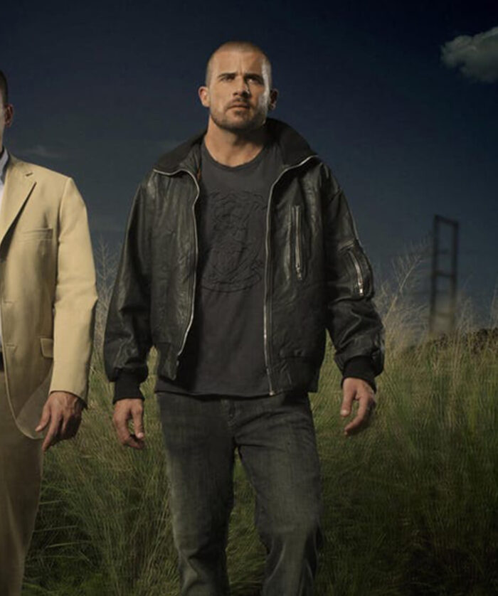 Dominic Purcell Leather Jacket