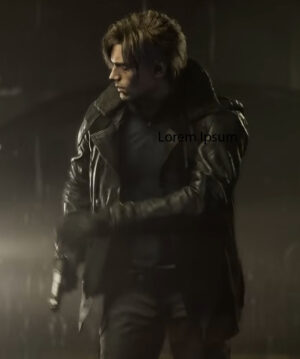 RE9 Leon Kennedy Resident Evil Requiem Hooded Leather Jacket