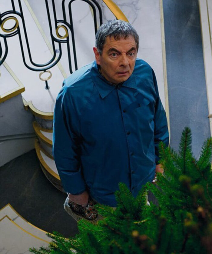 Rowan Atkinson Blue Jacket