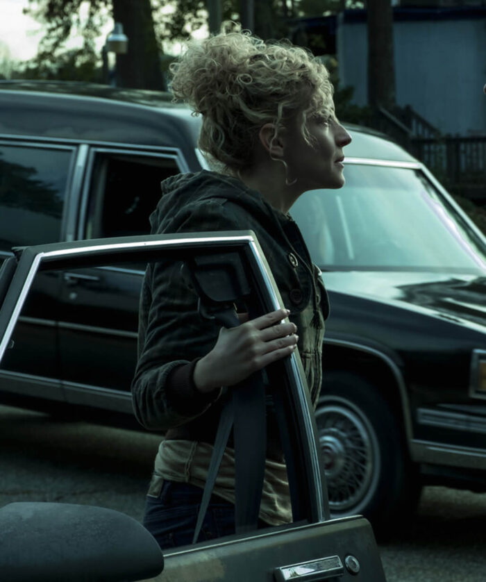 Julia Garner Plaid Jacket