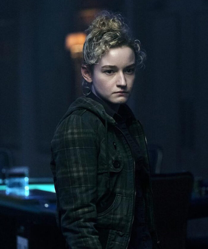 Julia Garner Plaid Jacket