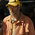 Seth Rogen Orange Jacket
