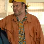 Seth Rogen Orange Jacket