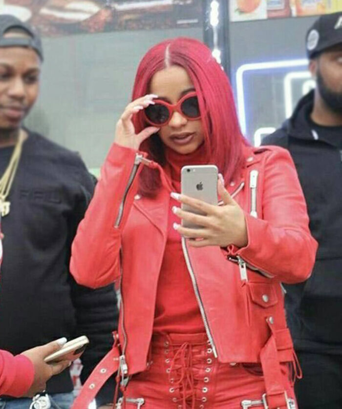 Cardi B Biker Jacket