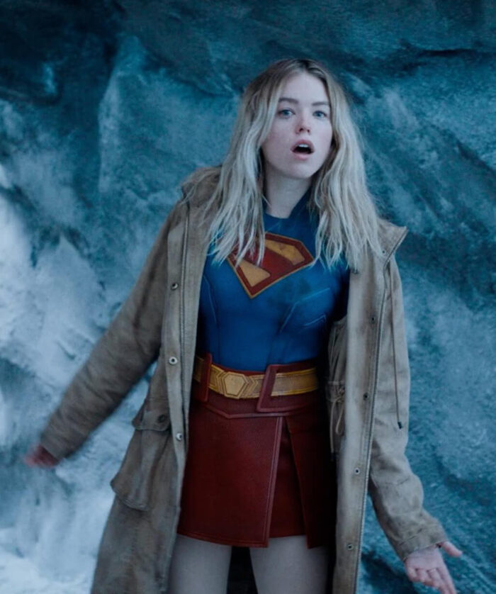 Supergirl Brown Coat