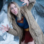 Supergirl Brown Coat