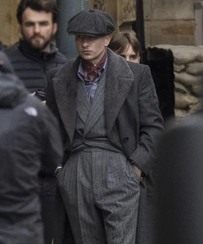 Barry Keoghan Grey Coat