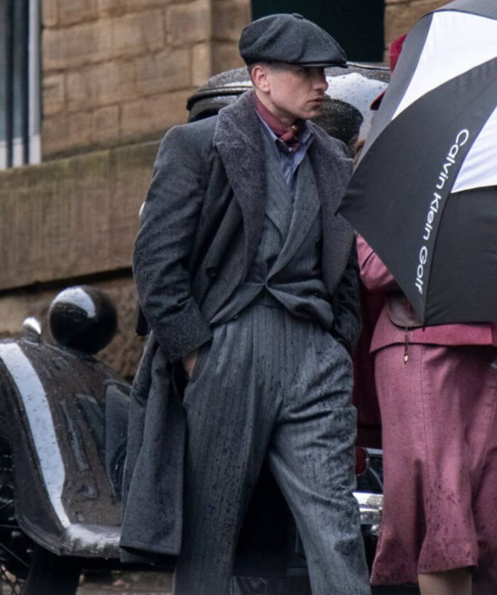 Barry Keoghan Grey Coat