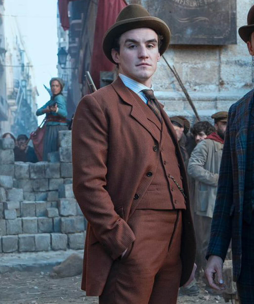 Young Sherlock S01 James Moriarty Brown Corduroy Blazer - USA Leather ...