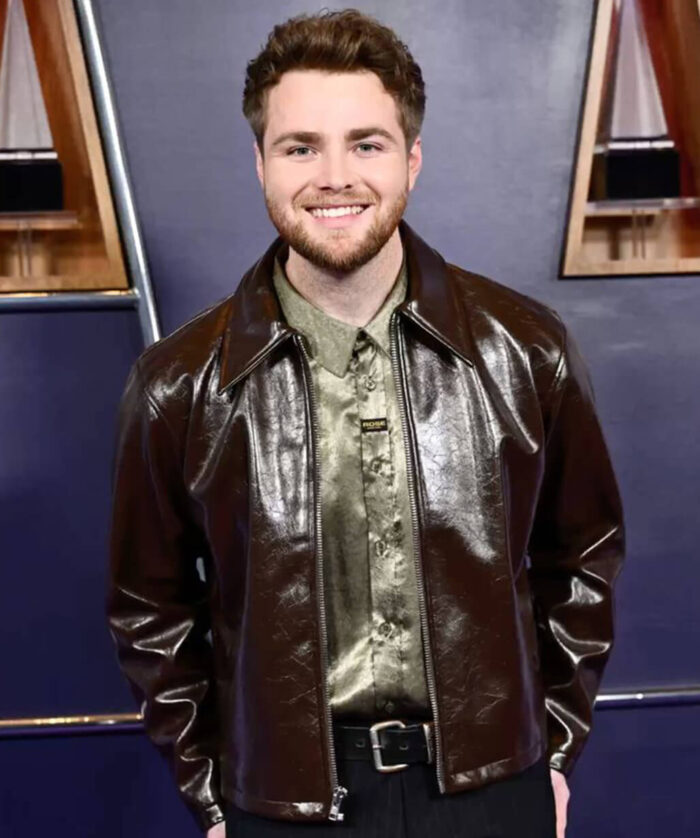 Alex Warren Brown Jacket