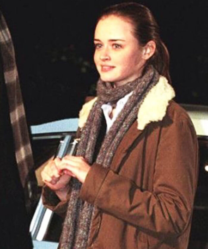 Alexis Bledel Brown Jacket