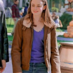 Alexis Bledel Brown Jacket