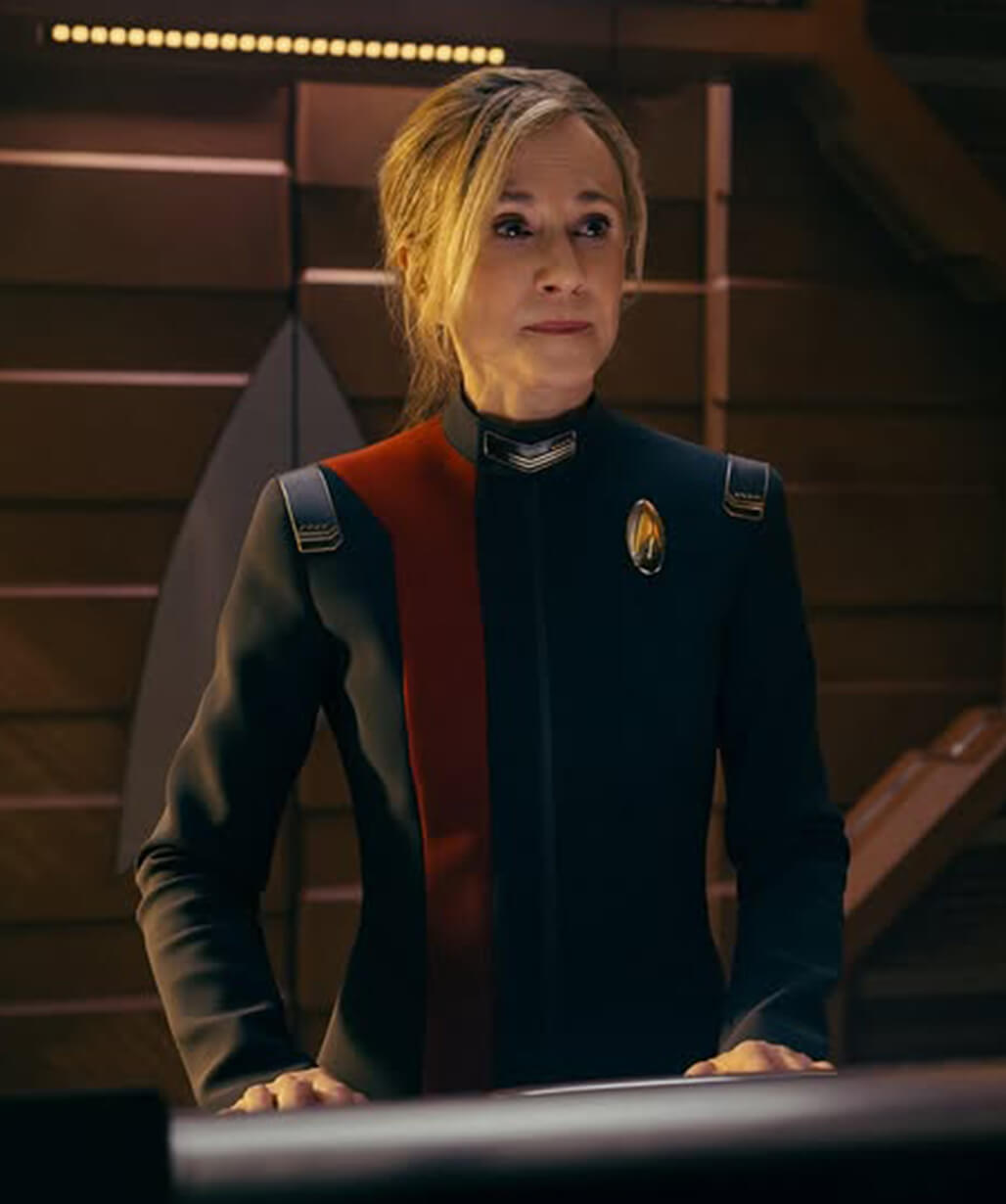 Captain Nahla Ake Star Trek Starfleet Academy S01 Blue Jacket
