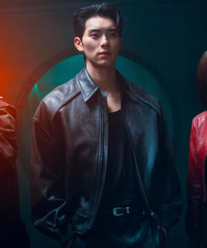 Lee Chae-Min Leather Jacket