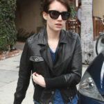 Emma Roberts Leather Jacket