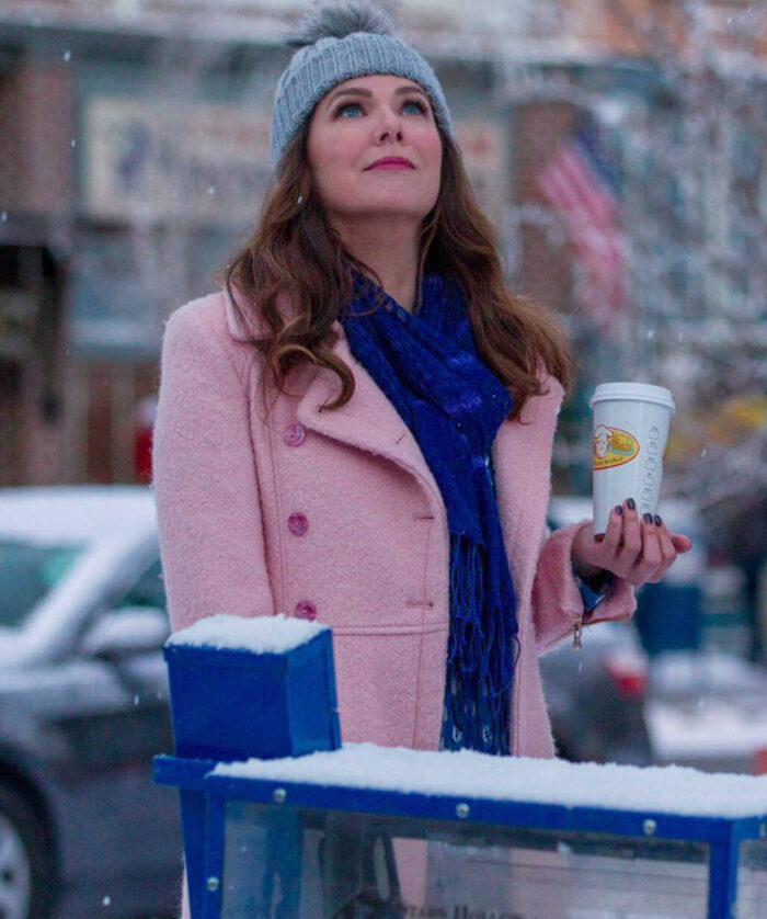 gilmore-girls-lauren-graham-coat Lauren Graham Pink Coat