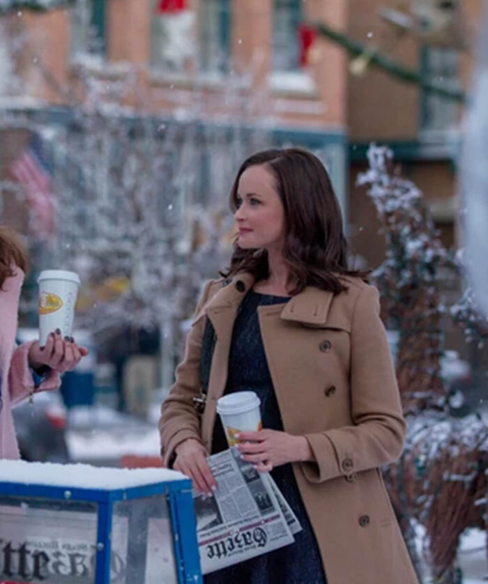 gilmore-girls-rory-gilmore-brown-coat-wear Rory Gilmore Wool Coat