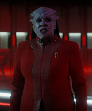 Gina Yashere Red Jacket