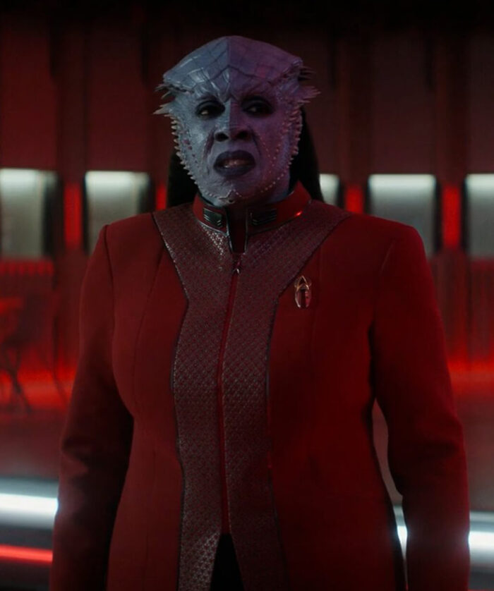 Gina Yashere Red Jacket