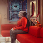 Gina Yashere Red Jacket
