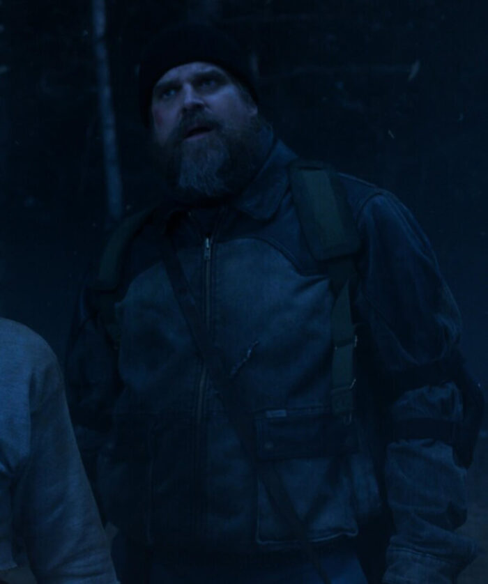 Jim Hopper Black Jacket