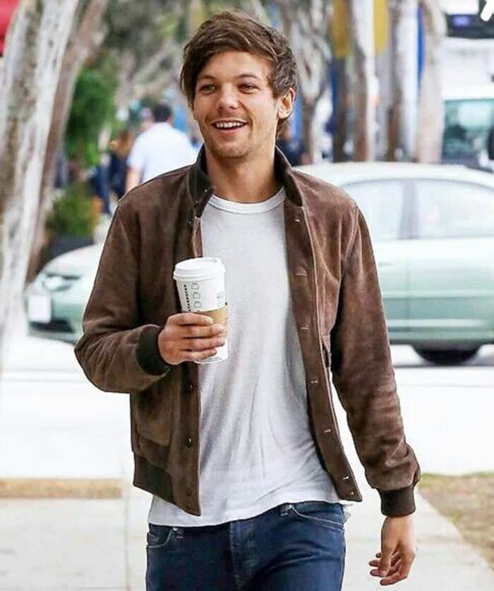 Louis Tomlinson Suede Jacket