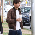 Louis Tomlinson Suede Jacket