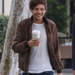 Louis Tomlinson Suede Jacket