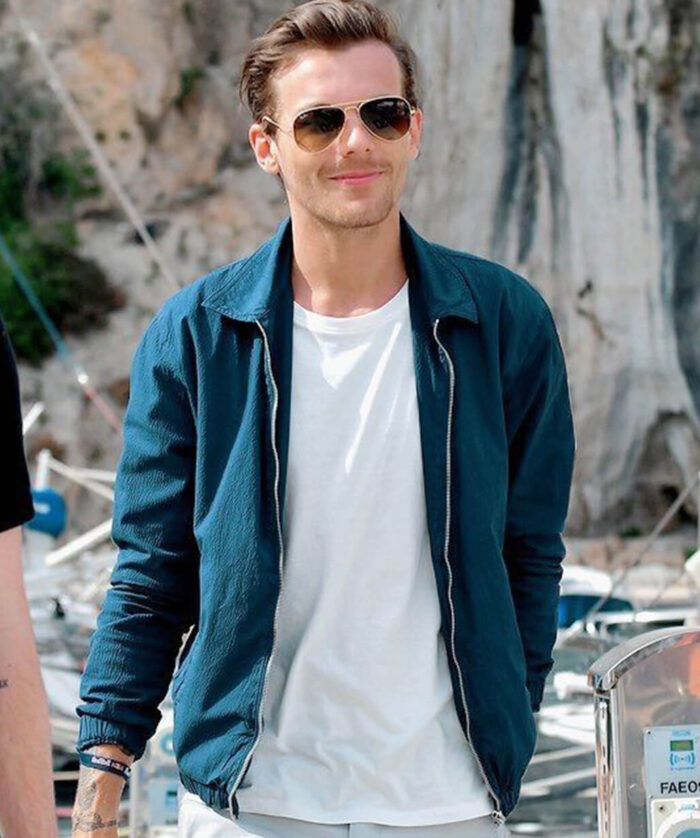 Louis Tomlinson Blue Jacket