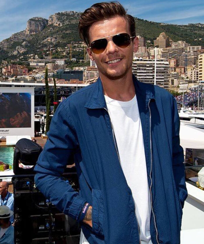 Louis Tomlinson Blue Jacket