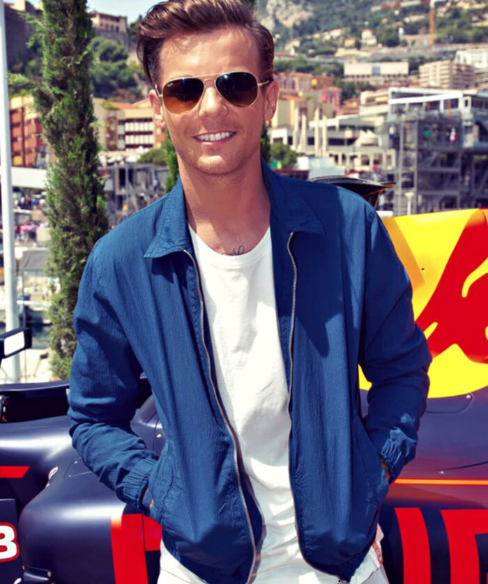 Louis Tomlinson Blue Jacket